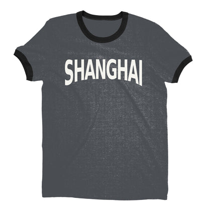 Shanghai Ringer Tee — Dark Heather