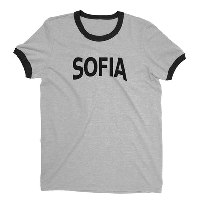 Sofia Ringer Tee — Heather Gray