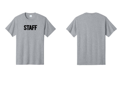 NYC Factory Staff T-Shirt, Bold Lettering - Front Only - Athletic Heather