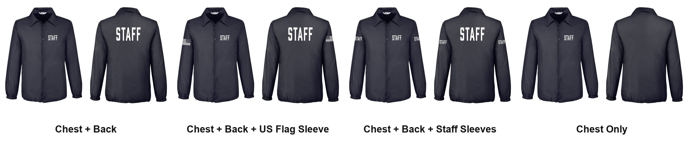STAFF print layouts