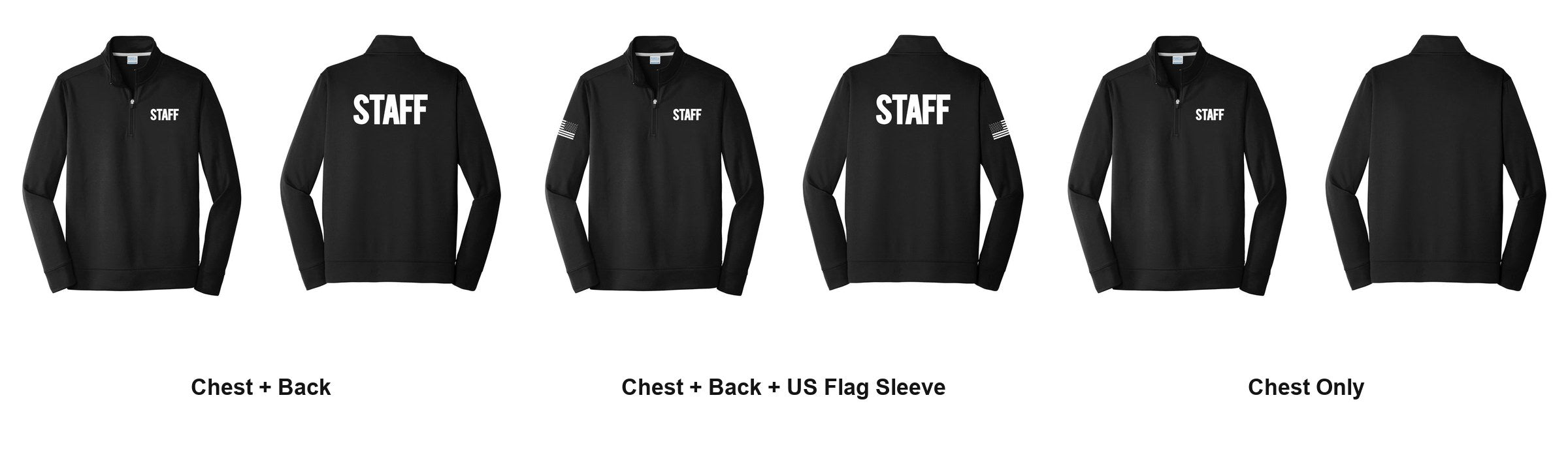STAFF print layouts