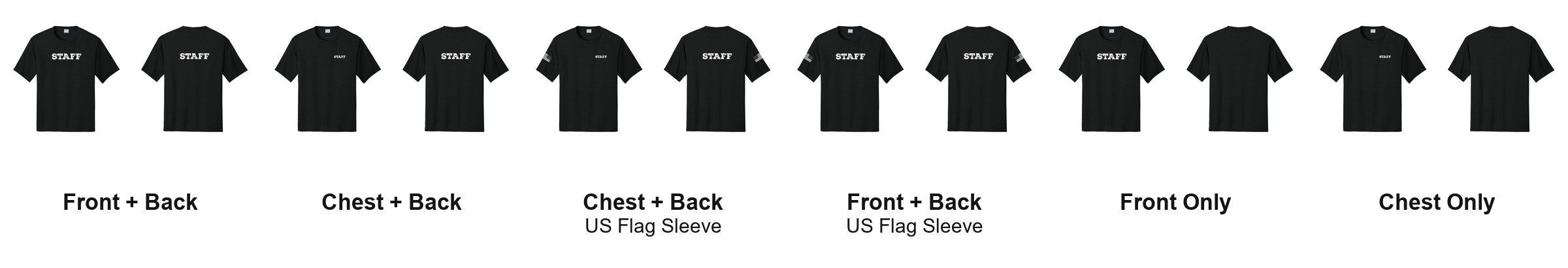 STAFF print layouts