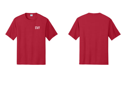 NYC Factory Staff Performance T-Shirt (Classic) - Chest Only - Red