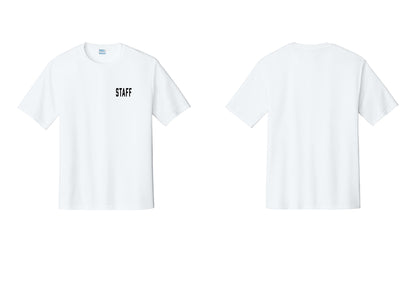 NYC Factory Staff Performance T-Shirt (Classic) - Chest Only - White