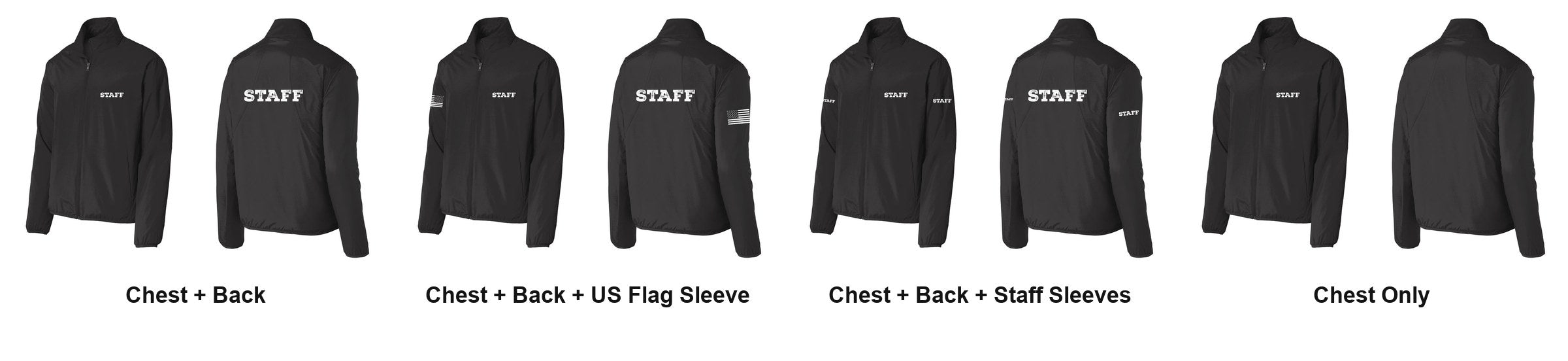 STAFF print layouts