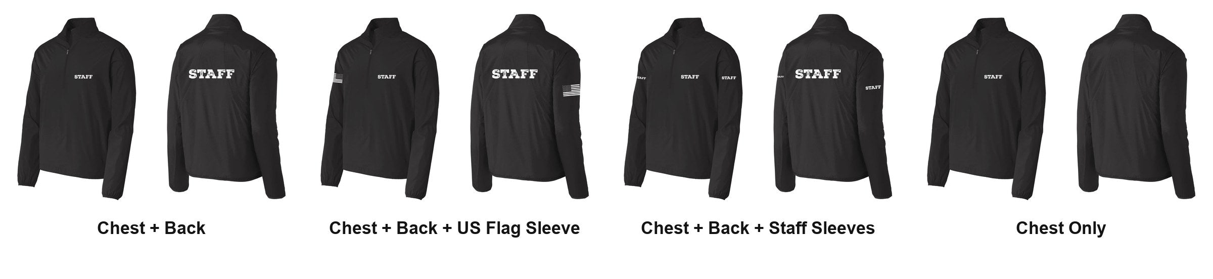 STAFF print layouts