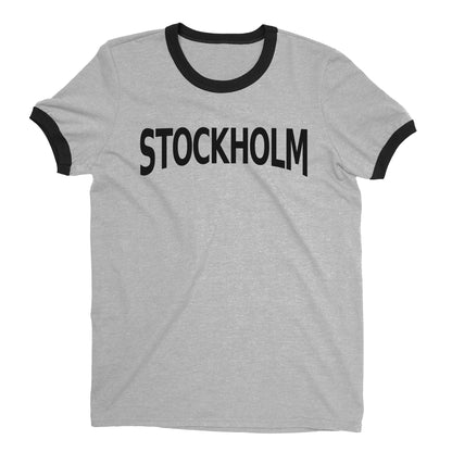 Stockholm Ringer Tee — Heather Gray