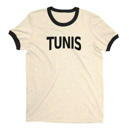 Tunis Ringer Tee — Natural