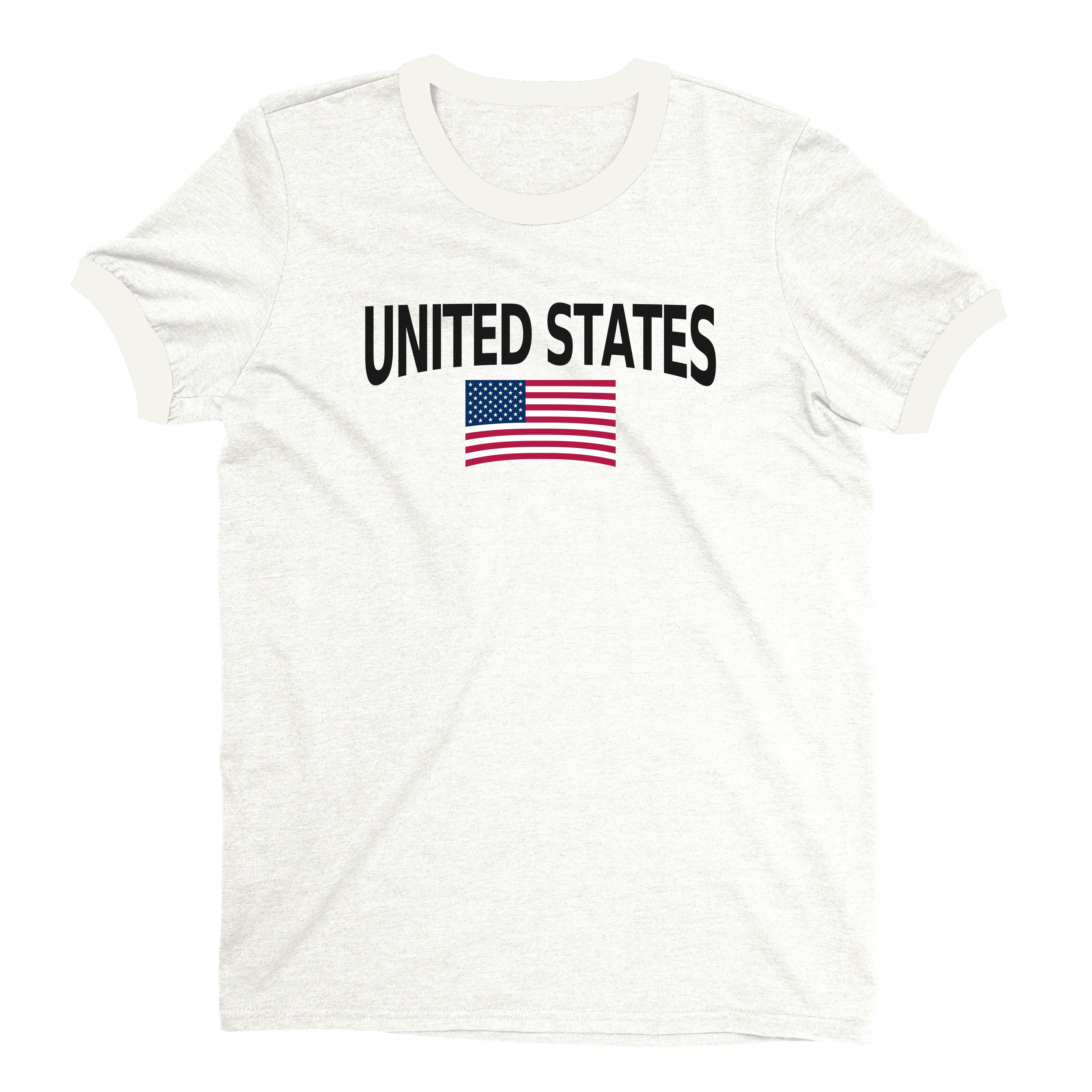 United States World Cup Plain Tee Unisex T-Shirt -- NYC Factory