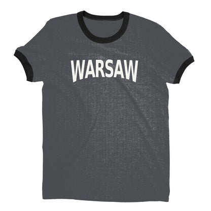 Warsaw Ringer Tee — Dark Heather