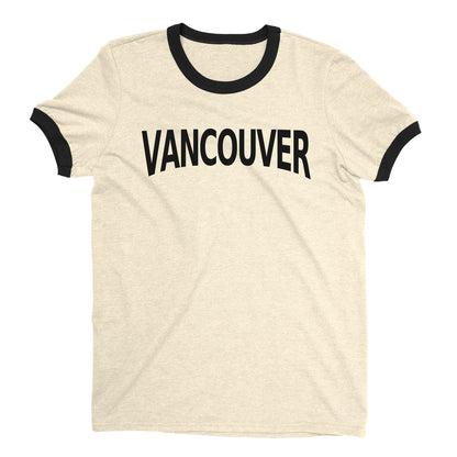 Vancouver Ringer Tee — Natural