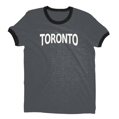 Toronto Ringer Tee — Dark Heather