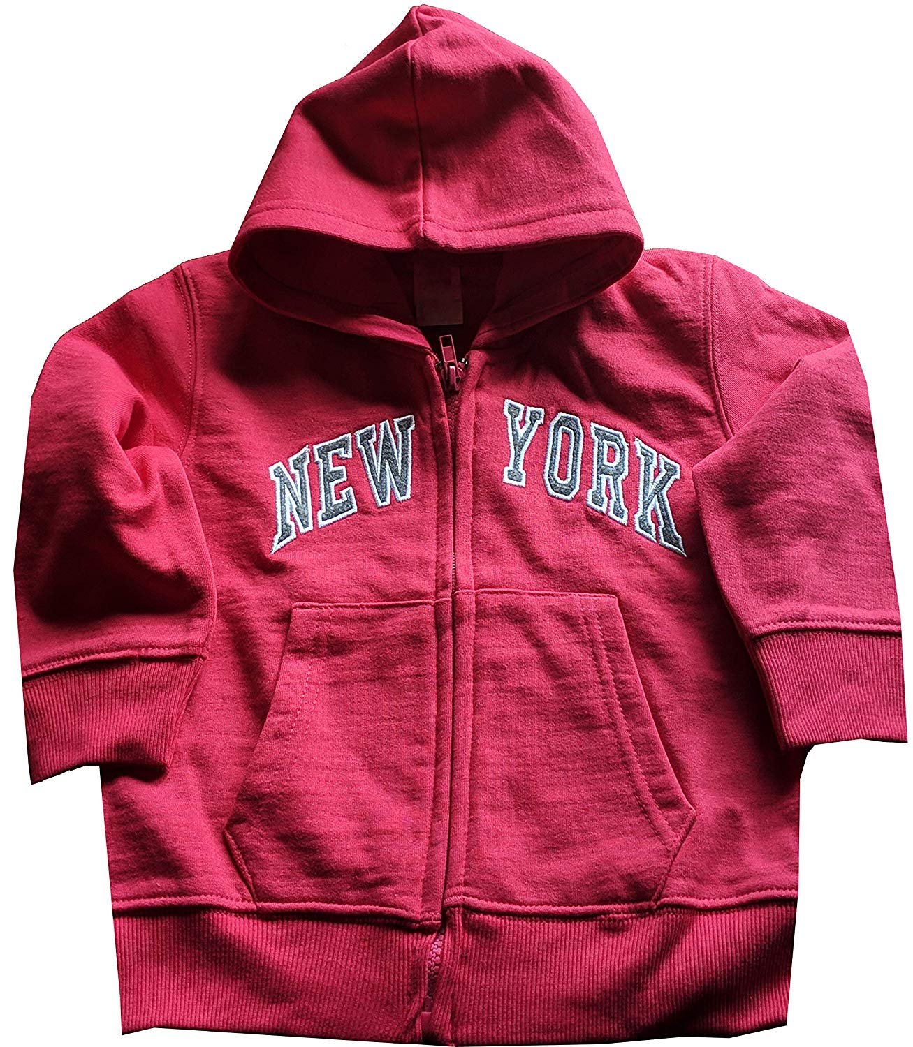 New York City Infant Baby Zippered Hoodies Sweatshirt NYC Gifts