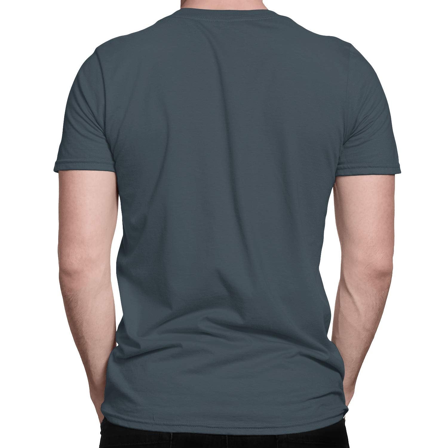 New York City Men's T-Shirt Screen Printed Charcoal Lennon Gray Tee