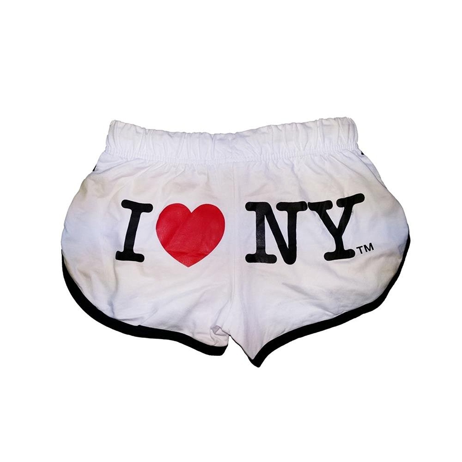 I Love NY Summer Shorts Ladies White