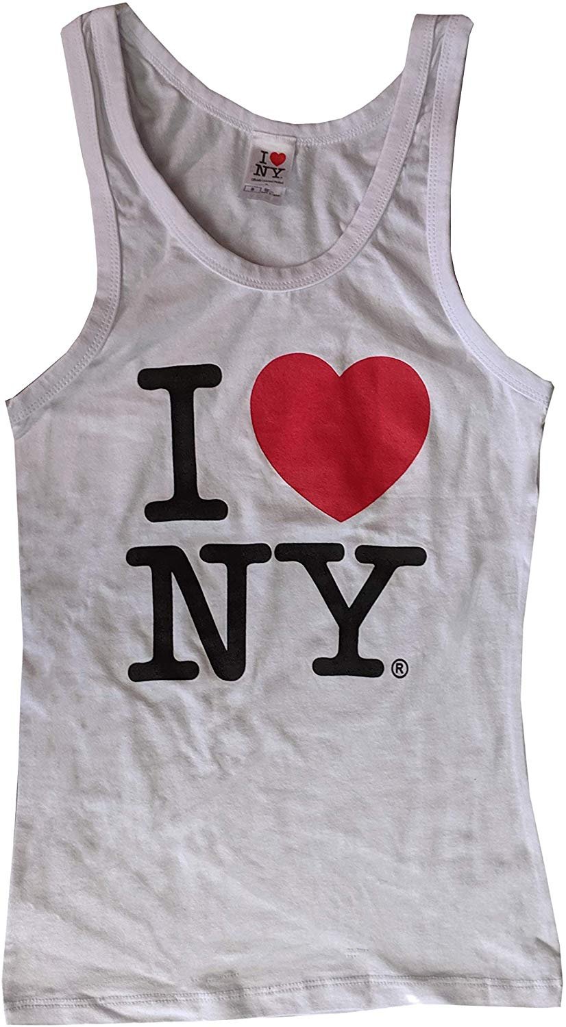 I Love NY Tank Top Ladies Heart Logo Womens New York T-Shirt