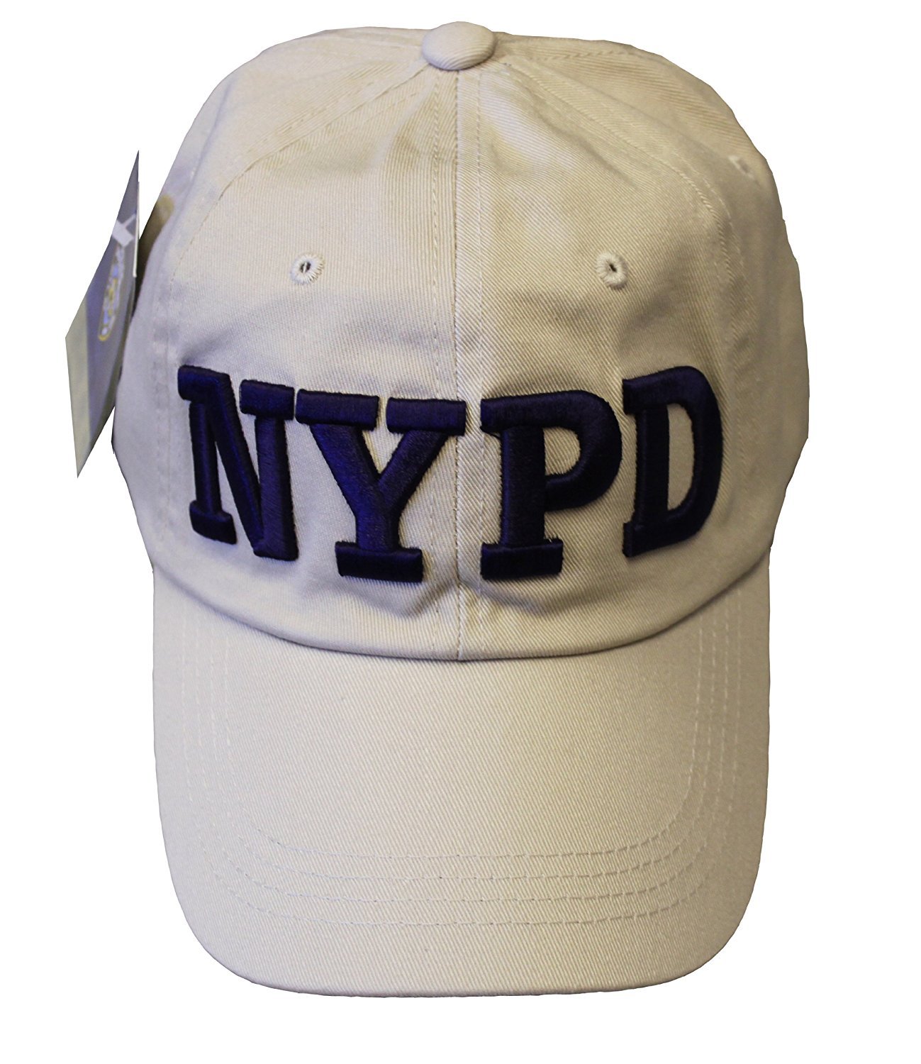 NYPD Baseball Hat New York Police Department Khaki & Navy One Size